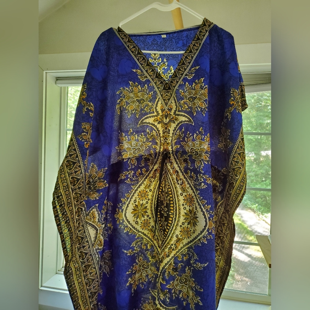 Jewel tone caftan